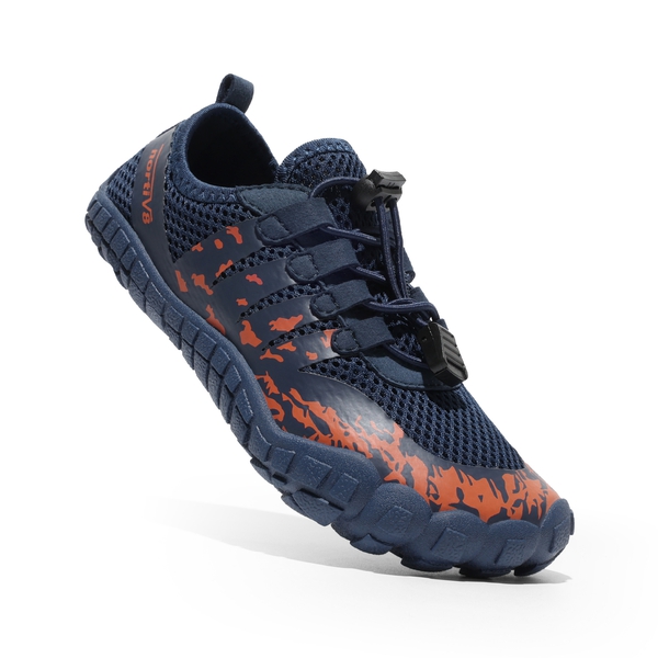 Boys & Girls Lace Up Water Shoes - DARK BLUE - 5